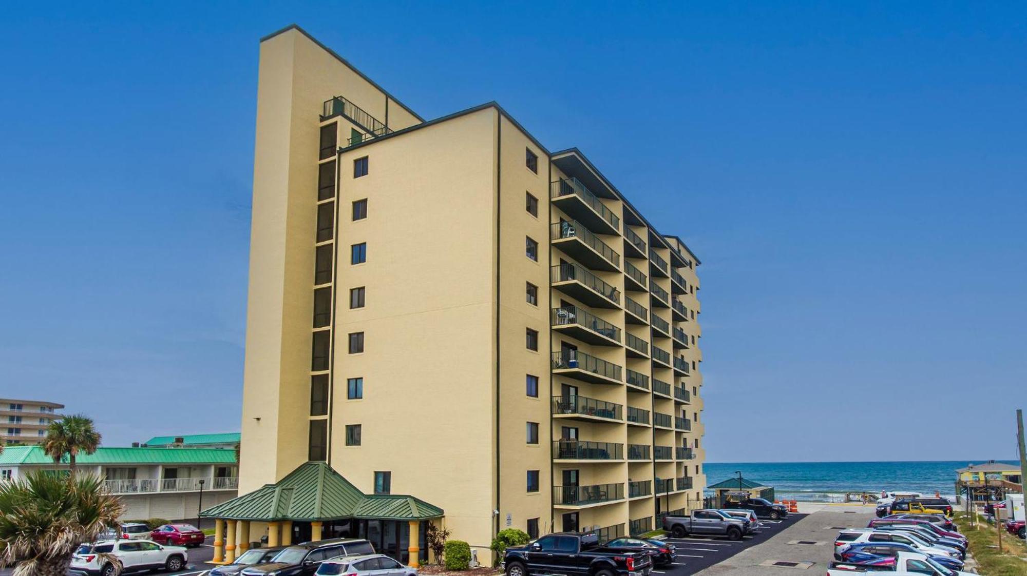 Ocean Views From Your Private Balcony! Sunglow Resort 606 By Brightwild Daytona Beach Shores Exterior foto